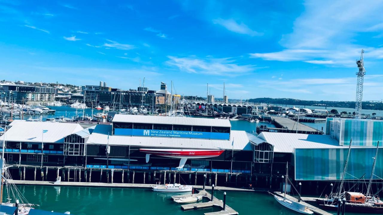 New Waterfront Penthouse On Princes Wharf With Harbor View! The Heart Of Auckland City! Free Parking! Екстериор снимка